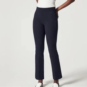 Spanx On-the-Go Kick Flare Pant Navy Blue